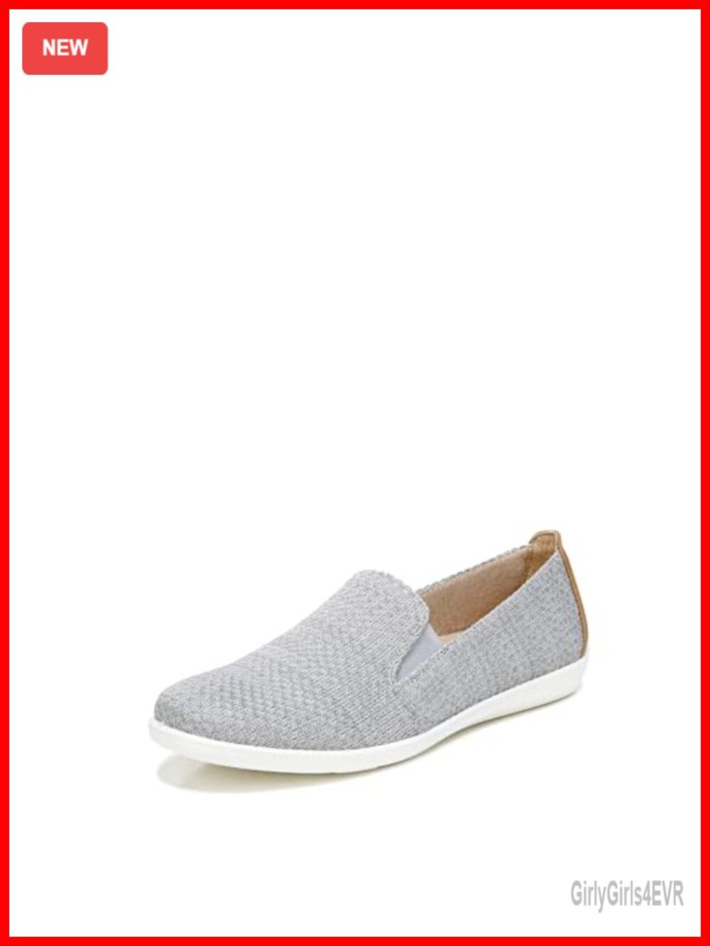 Slip On Loafer with Stretch Gore Panels Machine Washable